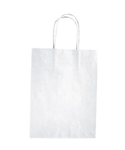 Bossa Kraft n/Arrissada 44x14x42 Blanca