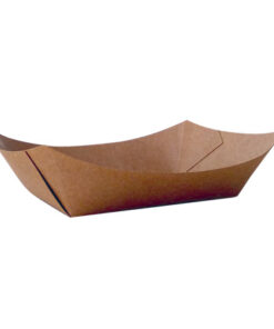 Barqueta Cònica 400ml 11x7x5Cm Kraft