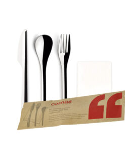 Pack 3 Cuberts + Tovalló 0,6mm Inox Brooklyn